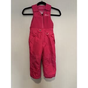 Weatherproof Kids One Piece Snow Skisuit Pink Size 4T Waterproof Overalls